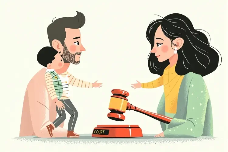 大瓜续集：离婚夫妇争夺抚养权 - 热门大瓜配图